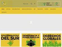 Tablet Screenshot of derechosglobales.org